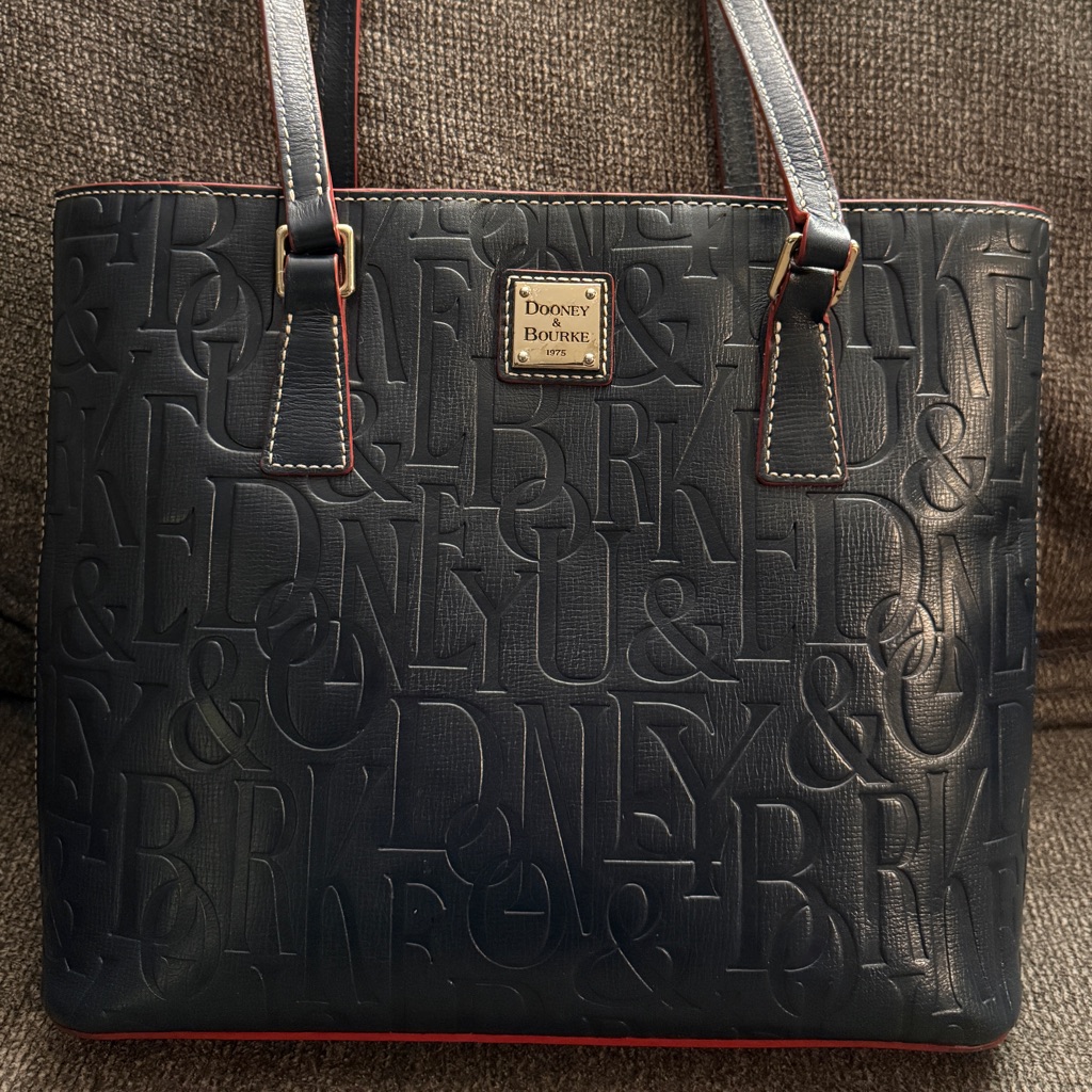 Dooney And Bourke Retro Embossed Lexington Tote